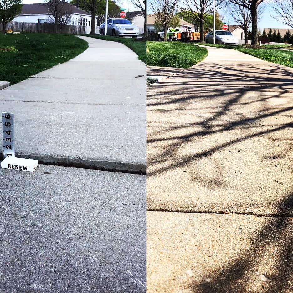 Mudjacking concrete driveway Overland Park